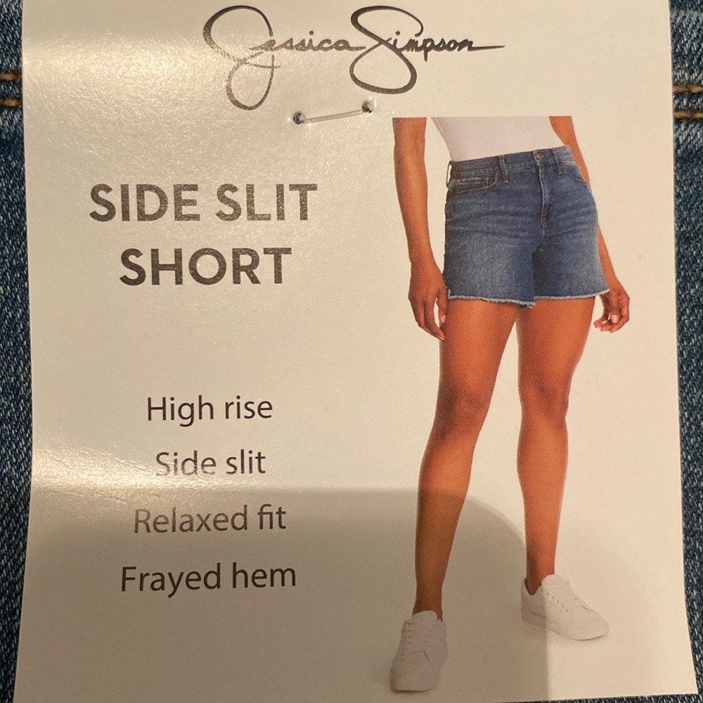 🆕 Jessica Simpson Side slit Jean Shorts